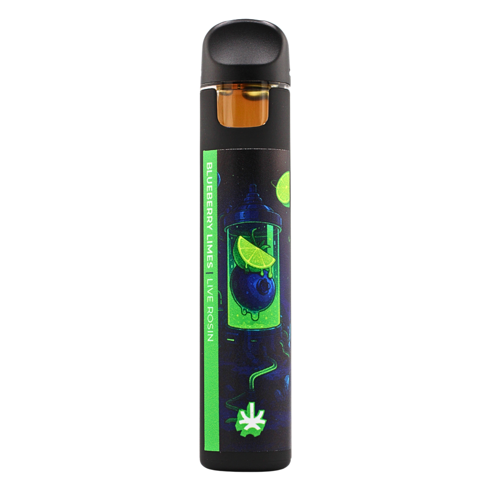 Blueberry Limes Live Rosin Disposable Vape 0.5g Tier 2